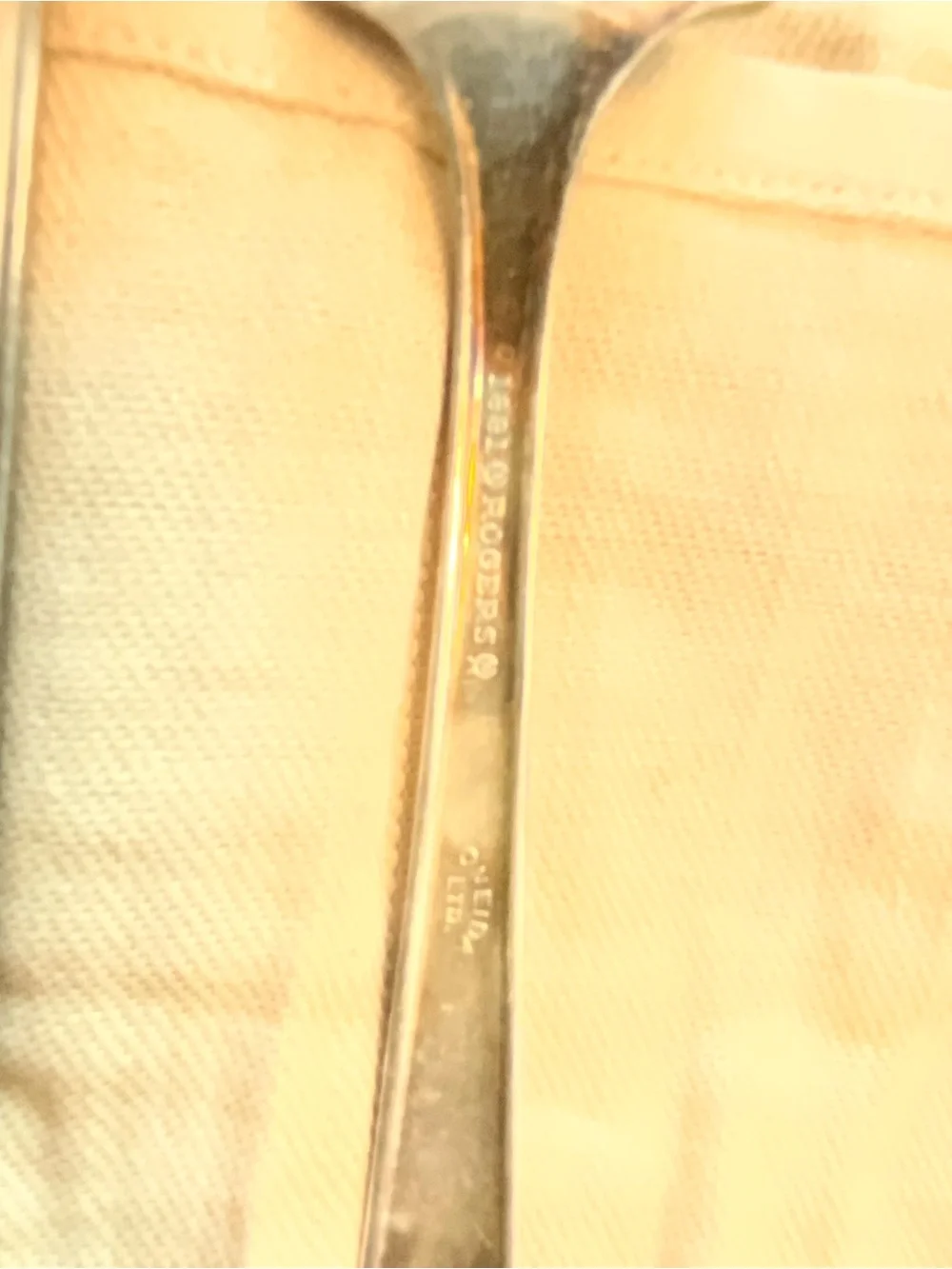 Vintage Silver Plated Serving Spoon Set of 3
